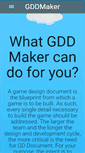 Mobile Screenshot of gddmaker.com