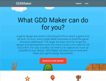 Tablet Screenshot of gddmaker.com